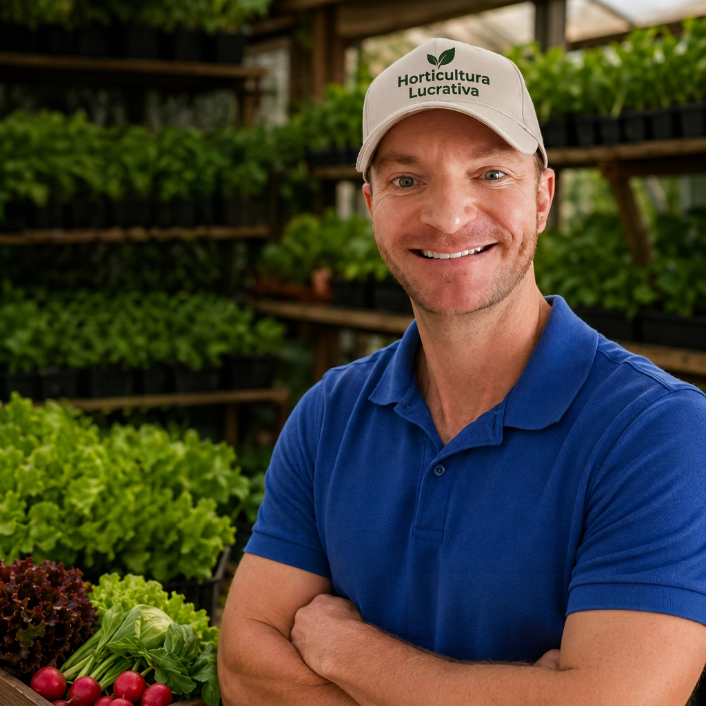 Alessandro Feltes, especialista em horticultura